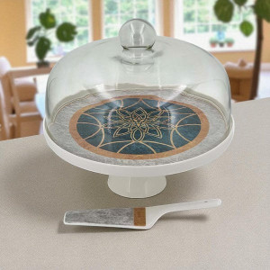 CAKE SET W/COVER 4c-MK228