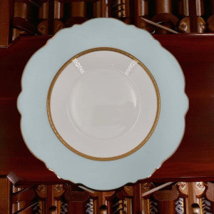 9 Inch Angela Porcelain Plate RM160 | Elegant Single Plate Adornia Pakistan