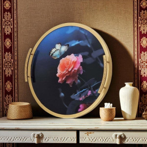 RY232 Round Tray ANGELA 6c