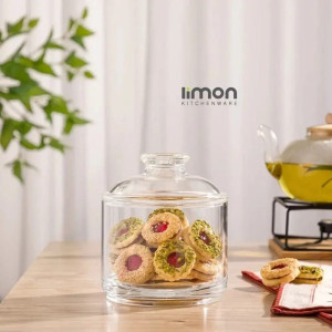 Limon CrystalView Multiuse Food & Snack Storage Container – Premium Clear Kitchen Organizer | Adornia.pk