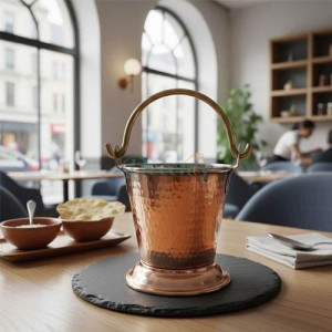 Elegant Copper Serving Balti