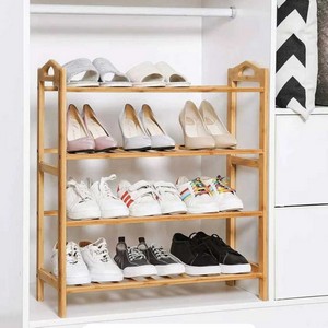Bamboo Wood Shoe Storage Wardrobe