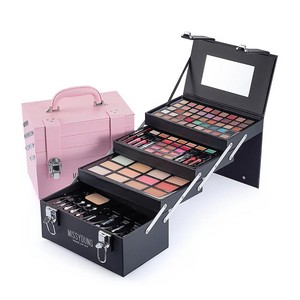 Beauty Box With Separate Partition (only Box Without Makeup)