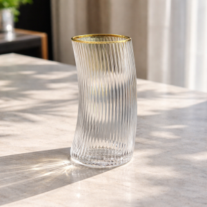 Crystal Cocktail Curve Glass - Large | 6 Pcs