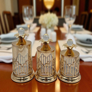 Luxury Candy Jar Trio – Perfect for Décor & Gifting