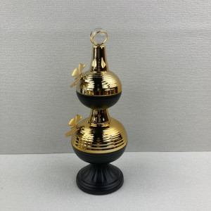 Black Gold Decorative Candy Jar