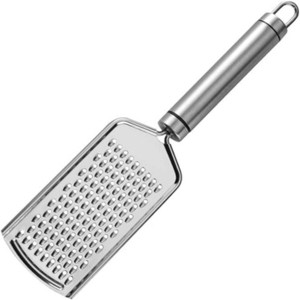 Stainless steel grater.