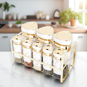 Premium 8-Piece Storage Canister Set for an Organized Kitchen