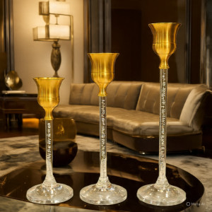Luxury Premium Candle Holder Set Of 3