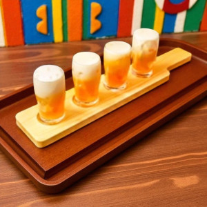 5Pcs Beer Glass Set 160ml 12c-KY-095