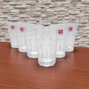 Glass 6Pcs Set 315ml 12c-1988-06