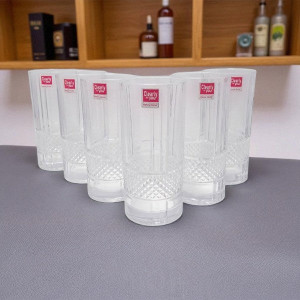 Glass 6Pcs Set 330ml 8c-1988-182