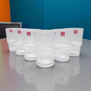 Glass 6Pcs Set 470ml 8c-1988-229