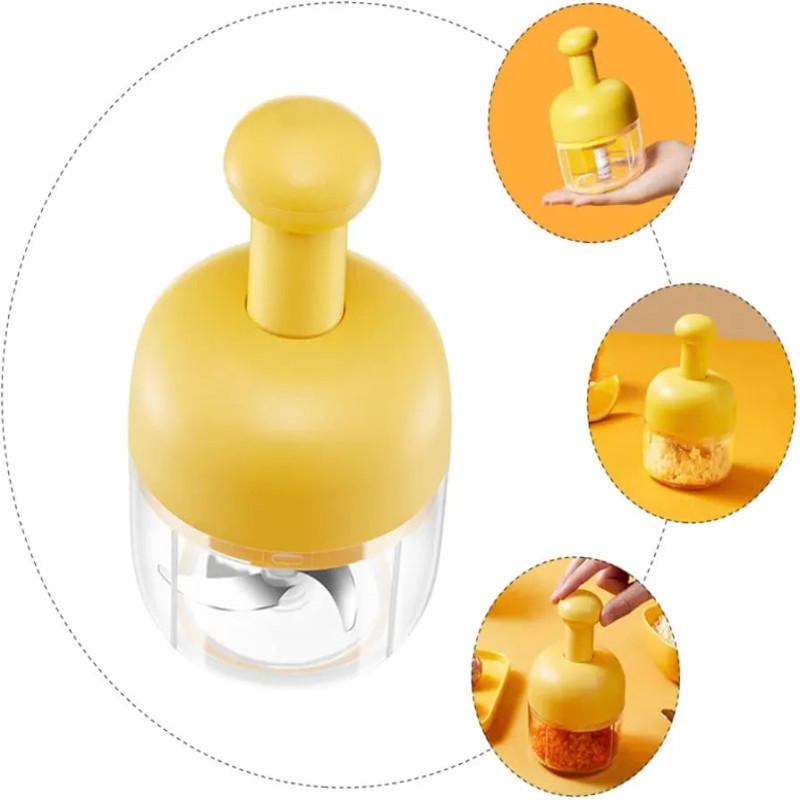 Manual Garlic Press Crusher Tool