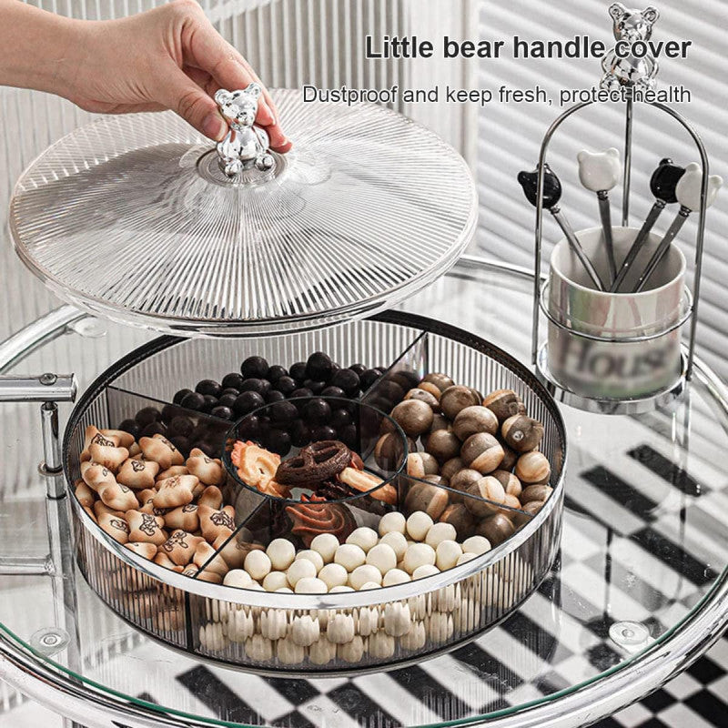 Candy And Snacks Transparent Serving Tray Premium Quality