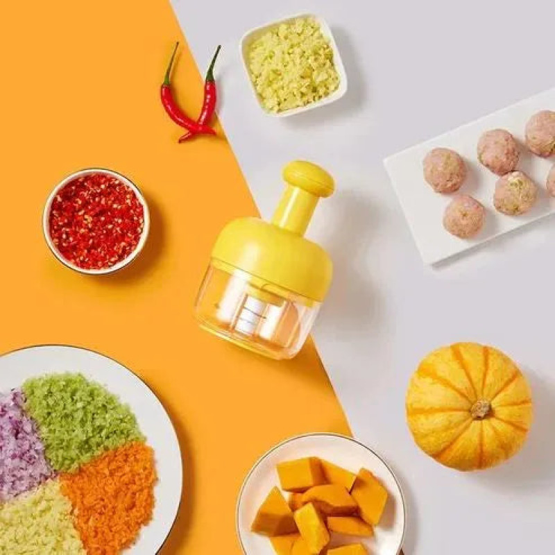 Manual Garlic Press Crusher Tool