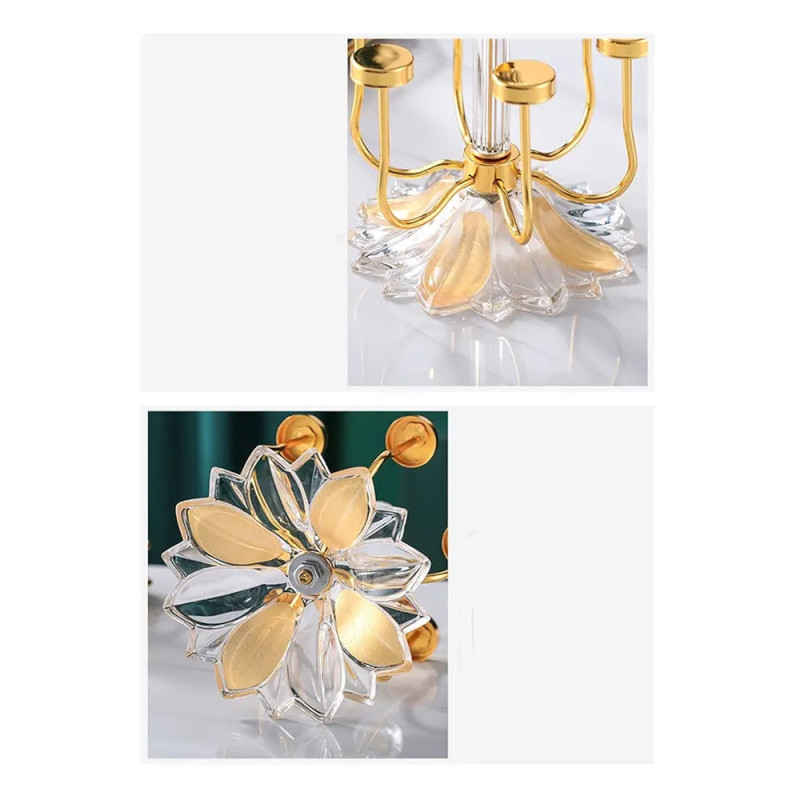 Luxurious Premium Quality Glass And Cup Holder