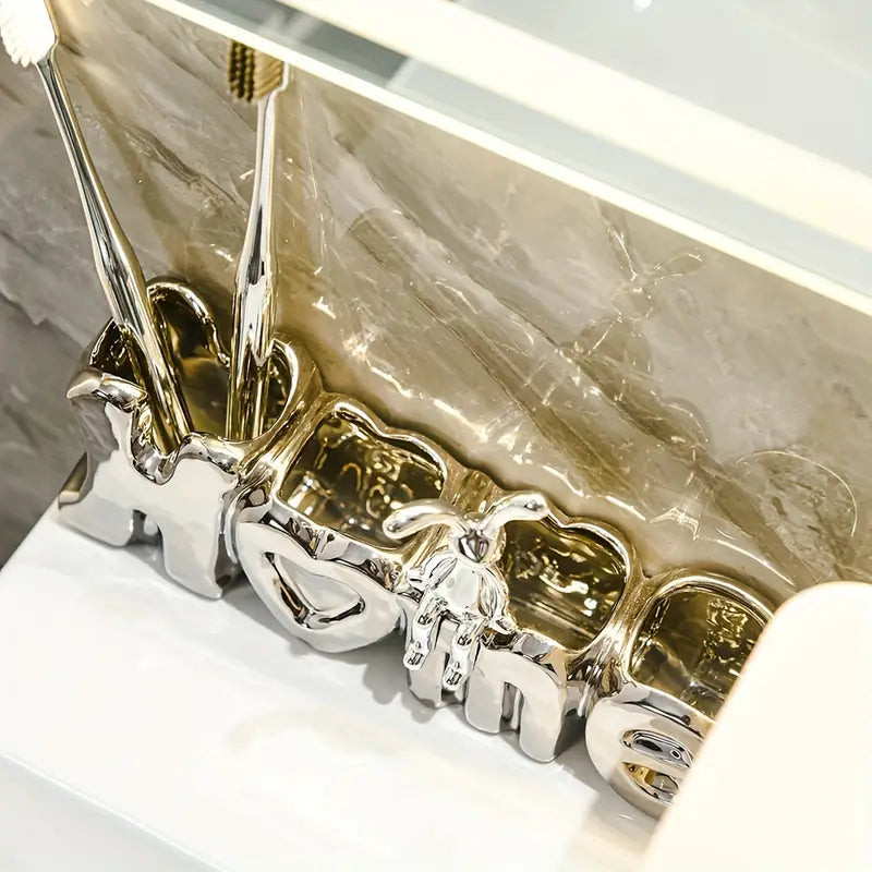 HOME Ceramic Toothbrush Holder