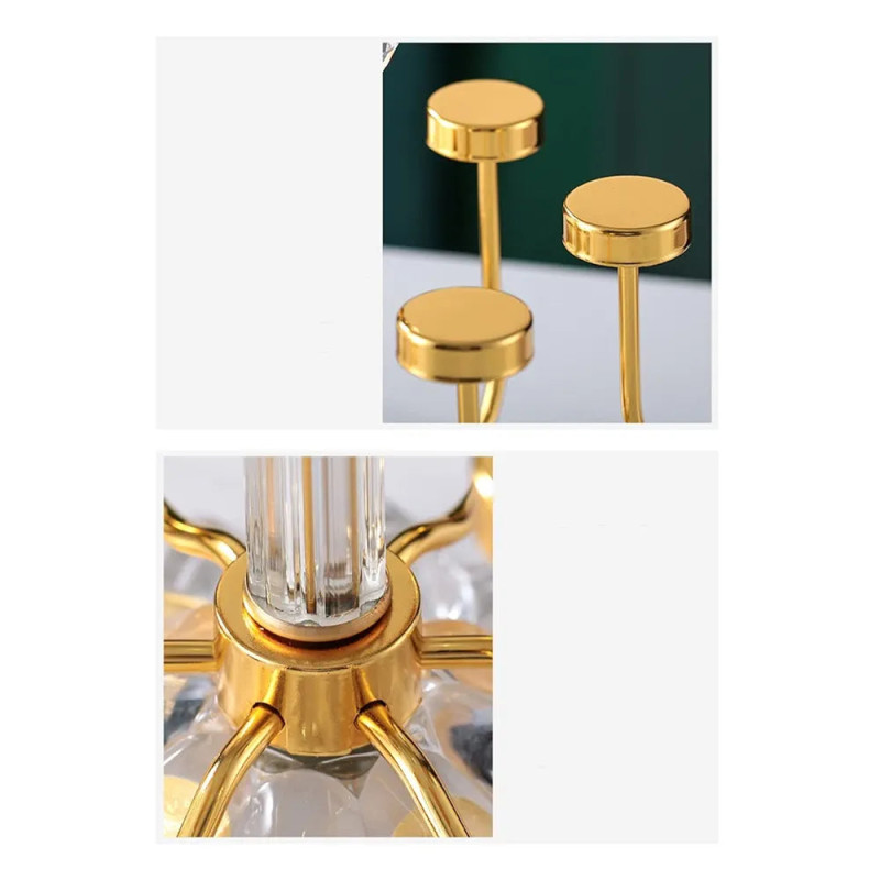 Luxurious Premium Quality Glass And Cup Holder