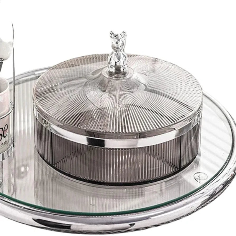 Candy And Snacks Transparent Serving Tray Premium Quality