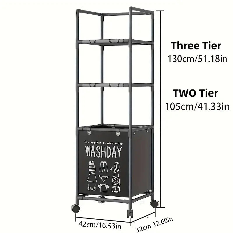 3 Layer Laundry Basket