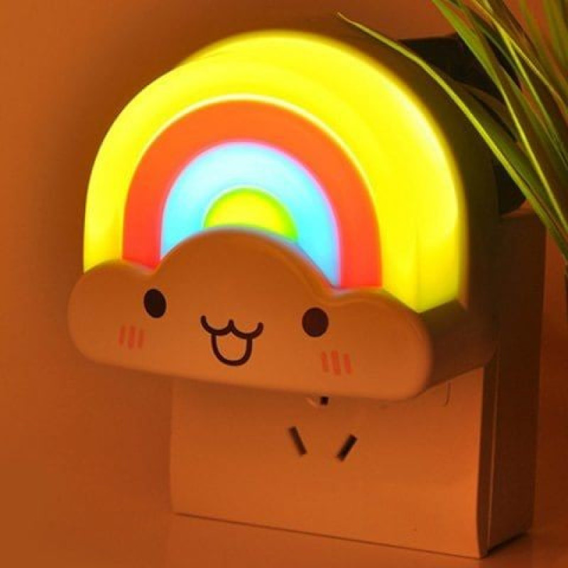 Rainbow Cloud LED Night Light Lamp