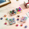 Mini Square Storage Box With Lid Pack Of 10