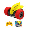 Rechargeable Radio Remote Control Stunt Somersault Race Car Vehicle Toy with Light for Kids|Boys|Girls (Multi-Color).