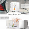 LED mirror integrated mini fridge | Adornia.pk