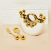 6 Pcs Ceramic Spoon & Fork Set – Elegant Tableware