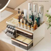 Transparent Cosmetic Storage Box Multi-layer Drawer Type Makeup Organizer Box Dust Proof Large Capacity Jewelry Storage Cabinet