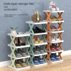 5 Layer Shoe Rack Organizer – Space-Saving Shoe Storage Shelf for Closet, Bathroom & Door