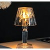 LED Crystal Projection Night Light Desk Table Lamp Diamond Romantic Wedding Party Decor Cafe Bar Home Decoration Atmosphere Lamp