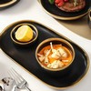 Elegant ceramic dinner set for 6