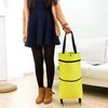 Foldable Shopping Trolley Bag With Wheels Portable Shopping cart bags