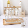 6 pcs glass stand with Tary.