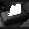 Luxury Black Leather Tissue Box