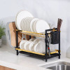 Multifunctional Kitchen Storage Dish Rack (2 Layer)