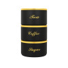 3 Pcs Round Tin Box Set