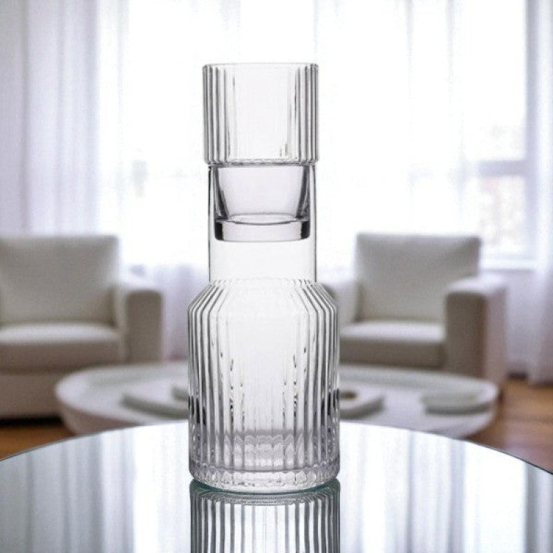 Glass Water Bottle