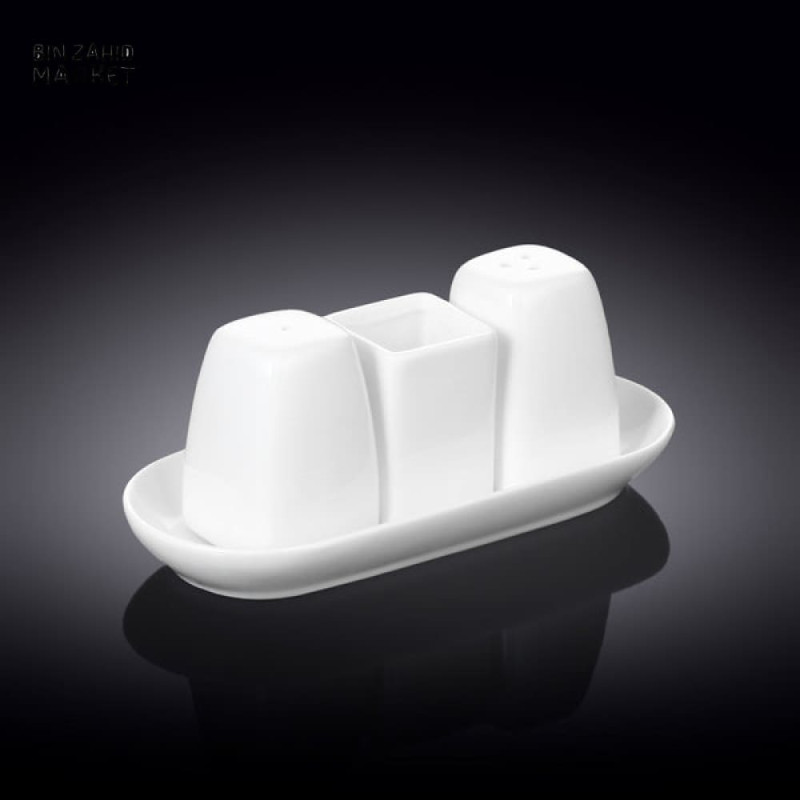 WILMAX 996005 Salt & Pepper Set for Home and Café